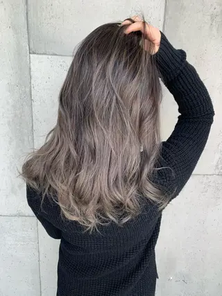 セミロング カラー Little_okinawa所属・Mikuri 【Little】のヘアスタイル