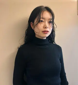 ミディアム パーマ tete nico所属・似合わせ/ヘアカラー nanami🌸のヘアスタイル