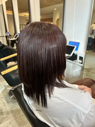 ミディアム ナンバースリーヘアラウンジ 溝の口店所属・YUME /溝の口のヘアスタイル