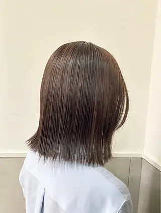 ミディアム 平川 楓のヘアスタイル