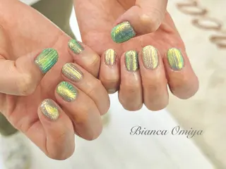 ネイル ネイルサロンビアンカ 大宮店長 モリサワのネイルデザイン