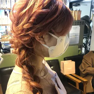 ロング ヘアアレンジ 【髪質改善】関根 拓斗のヘアスタイル