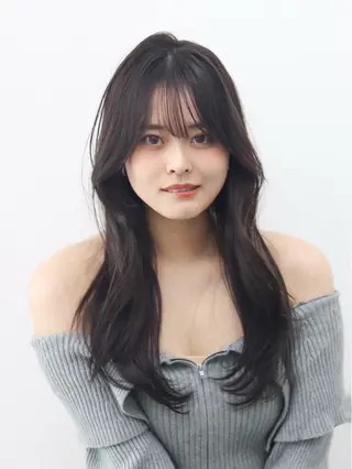 ロング カラー 🫧ハイトーンカラー 🌈透明感☘️らいのヘアスタイル