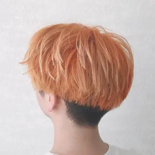 カラー メンズ ショート 新規限定カット無料 クーポン有り【桂口】のヘアスタイル