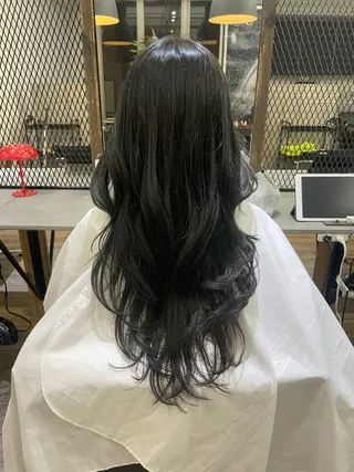 ロング カラー 遊人REN 梅田/荒木駿吾のヘアスタイル