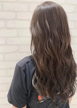 ロング 尾崎 優也のヘアスタイル