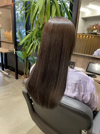 ロング 髪質改善/ 縮毛矯正町田佑人のヘアスタイル