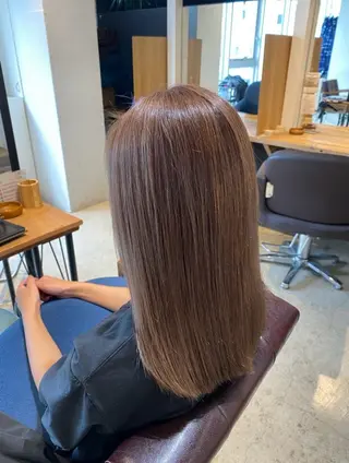 ロング カラー 大船/ハイライト Kananiのヘアスタイル