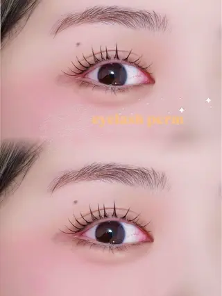 マツエク・マツパ 束感まつげパーマ💗 アイブロウ🌷糠谷のマツエク・マツパデザイン