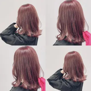 ミディアム カラー ヘアアレンジ 透明感×韓流ハイ トーン🫧RYUTAのヘアスタイル