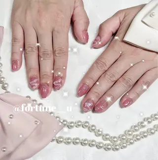 ネイル 1/21空✩.💜 Yuuna💜のネイルデザイン