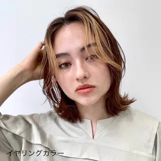 ミディアム カラー 無料カットモデル募集 /　 Juanのヘアスタイル