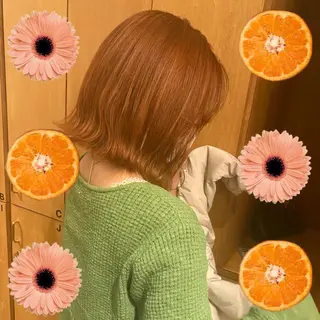 ミディアム カラー 韓国ヘア特化 💟 ララア 💟のヘアスタイル