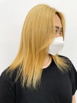 ミディアム カラー sica所属・スタイル撮影 モデル募集momoのヘアスタイル
