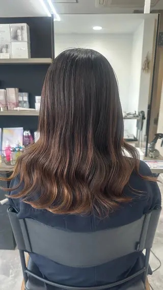 ロング Rina/ガーリー/ 透明感カラー🪄♡のヘアスタイル