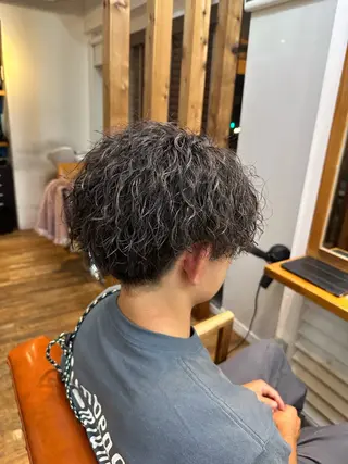 パーマ メンズ raguna所属・raguna🌿 足立雄穂のヘアスタイル