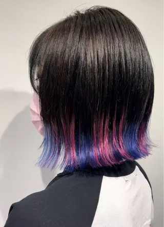 ミディアム カラー beaute錦糸町 🦖⋆͛yuka💚のヘアスタイル