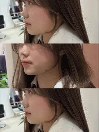 ミディアム レイヤーカット 西宮北口/みなみのヘアスタイル