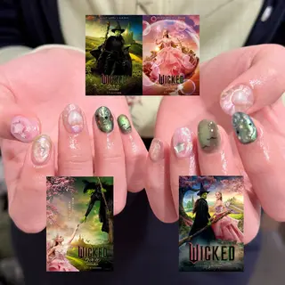 ネイル 🎀 Hiyubi._.nail 🫧所属・🎀フェイ フェイ🫧💗のネイルデザイン