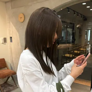 ロング カラー mizu🐾 hair braceのヘアスタイル