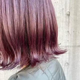 ミディアム カラー パーマ 海外レイヤー 🇺🇸/ヒナコのヘアスタイル