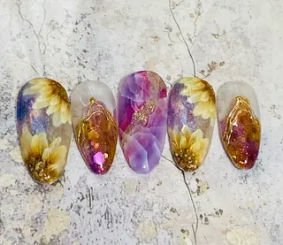 ネイル 自宅ネイルサロン ♦️nuance♦️のネイルデザイン