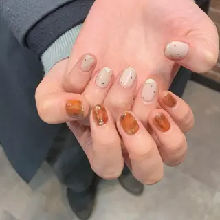 ネイル YUKIMO🍎名駅 /ニュアンスのネイルデザイン