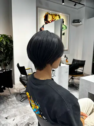 ショート 門崎未依/レイヤー/ メンズカット🪿🌼のヘアスタイル