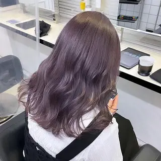 カラー ダブルカラー 韓国ヘアKYONのヘアスタイル