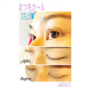 マツエク・マツパ 美容室 HIIRAGIのマツエク・マツパデザイン