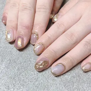 カラー ネイル Cozy_ ilumのネイルデザイン