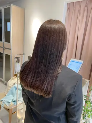 セミロング カラー ヘアアレンジ 艶髪/レイヤーカット 🐣misakiのヘアスタイル