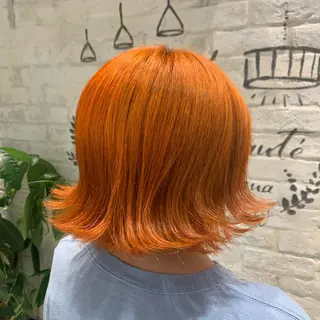 ミディアム カラー EARTH  紫竹山 🦋本間未来🦋のヘアスタイル