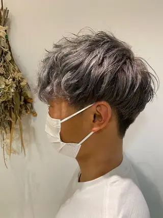 メンズ 🌷韓国レイヤー/艶 カラー🇰🇷amiのヘアスタイル