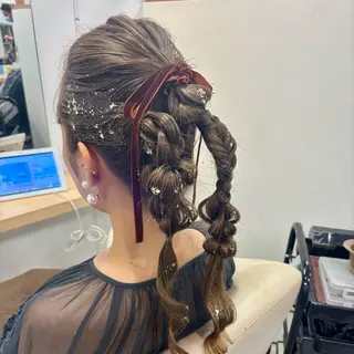 ヘアアレンジ pissenlit ピサンリ所属・🧩🤖 Sala 🤖🧩のヘアスタイル