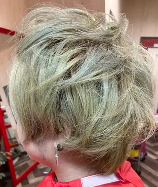 ショート カラー メンズ Engel Lippe所属・タカダ ユウキのヘアスタイル