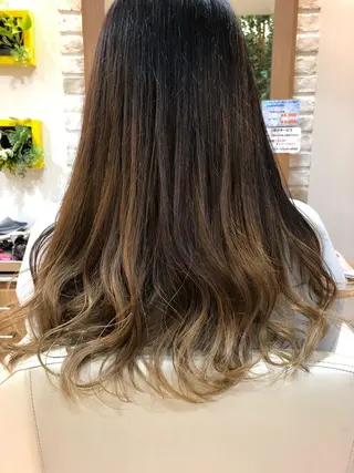 ロング FAHREN-PURE所属・小鹿理紗 和光市のヘアスタイル