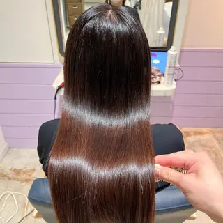 セミロング 髪質改善✨石塚 真梨奈のヘアスタイル