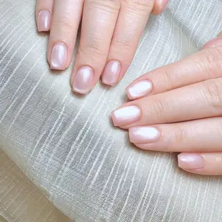 ネイル RAFFINE 月🦋🩵のネイルデザイン