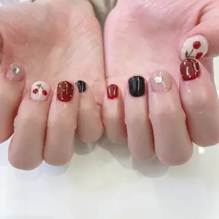 ネイル 韓国風✨髪質改善✨ 縮毛矯正✨松浦知奈美のヘアスタイル