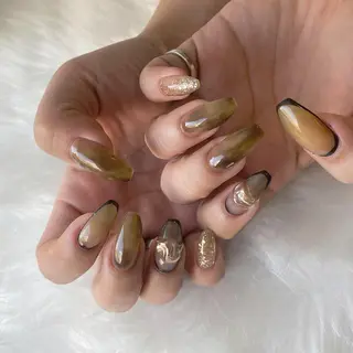 ネイル Ray. ／綺麗目ニュアンスのネイルデザイン