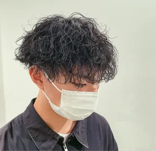 パーマ メンズ 【メンズ特化】 池田大成✂︎のヘアスタイル