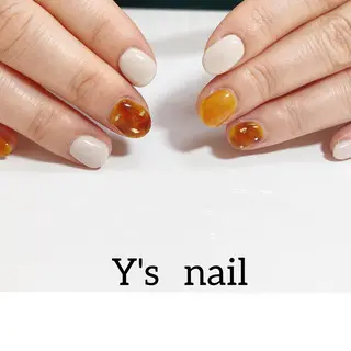 ネイル 手書きが得意🖌️ Y’s  nailのネイルデザイン