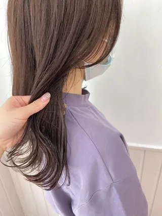 ロング カラー パーマ ヘアアレンジ メンズ キッズ ネイル マツエク・マツパ 横浜Bob美容師🤎 ERINAのヘアスタイル