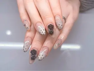 ネイル ximina ネイルサロン北堀江のネイルデザイン