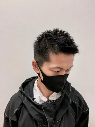 ショート メンズ HIROGINZA ヒロ銀座 青山所属・マツオ リュウホウ🐉のヘアスタイル