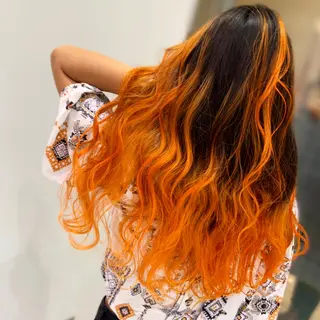 ロング カラー N° jillva ♦️川端裕司♦️のヘアスタイル