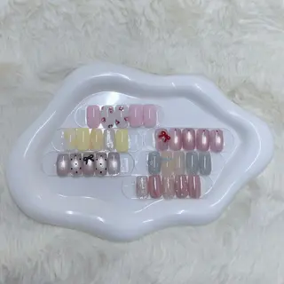 ネイル Share salon Paloma所属・【大垣ネイル🎀 】 Asana🧸のネイルデザイン