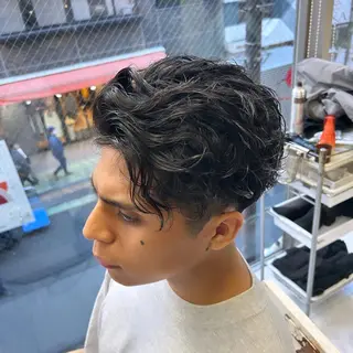 ショート パーマ メンズ メンズパーマ 💈後閑和真💈のヘアスタイル