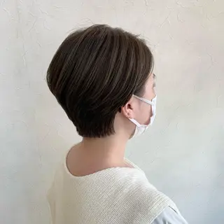 ショート カラー メンズ指名多数!! SiLO 田島のヘアスタイル
